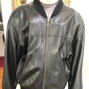 Men's leather jacket